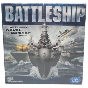 Hasbro Gaming Battleship Classic Naval Combat Game USA Made